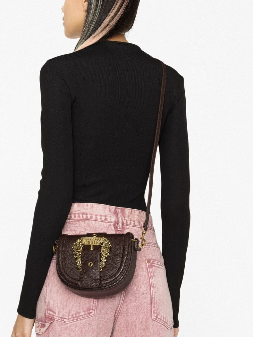 Versace Jeans Couture faux-leather mini bag - Image 3