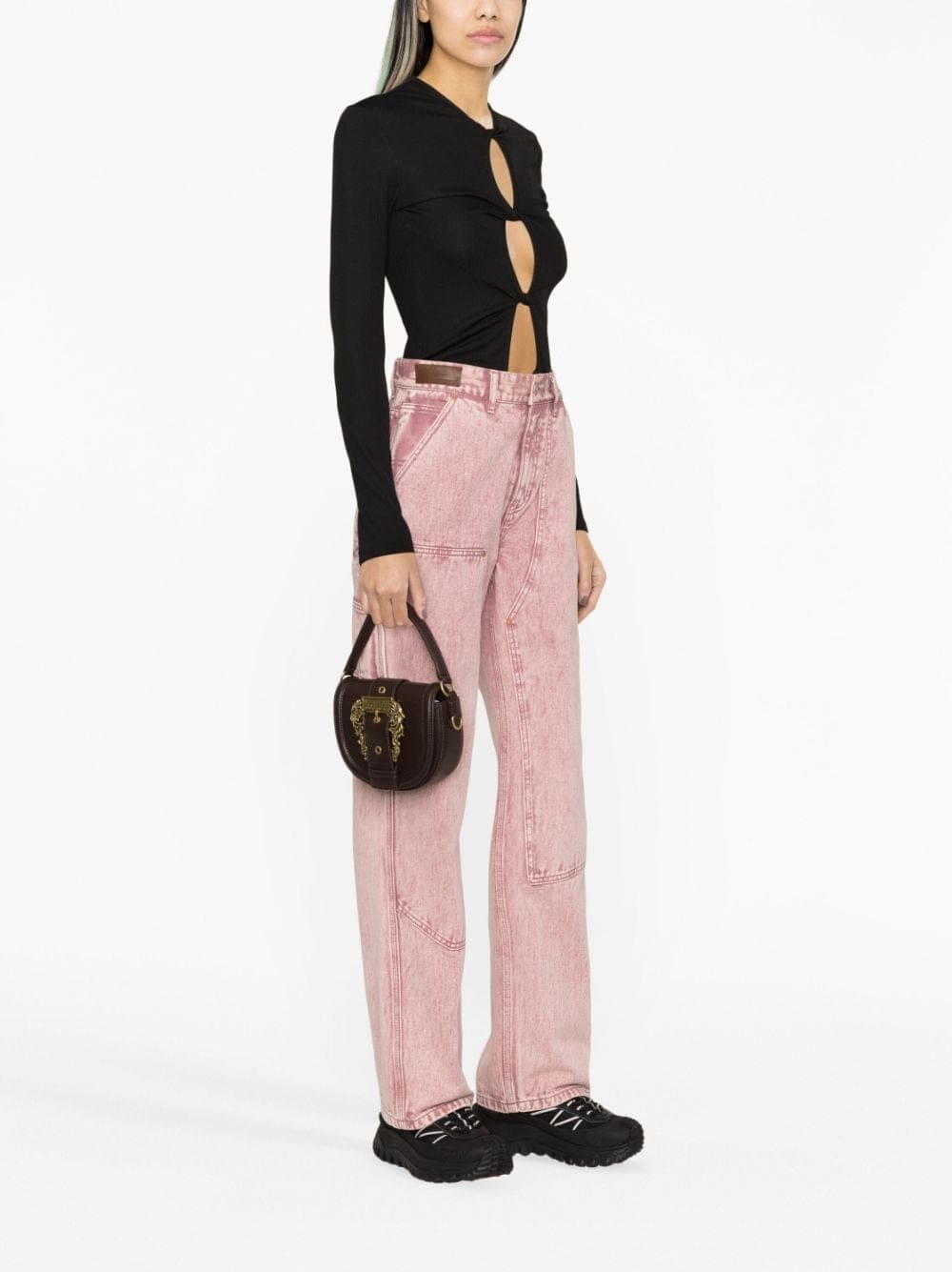 Versace Jeans Couture faux-leather mini bag - Image 2