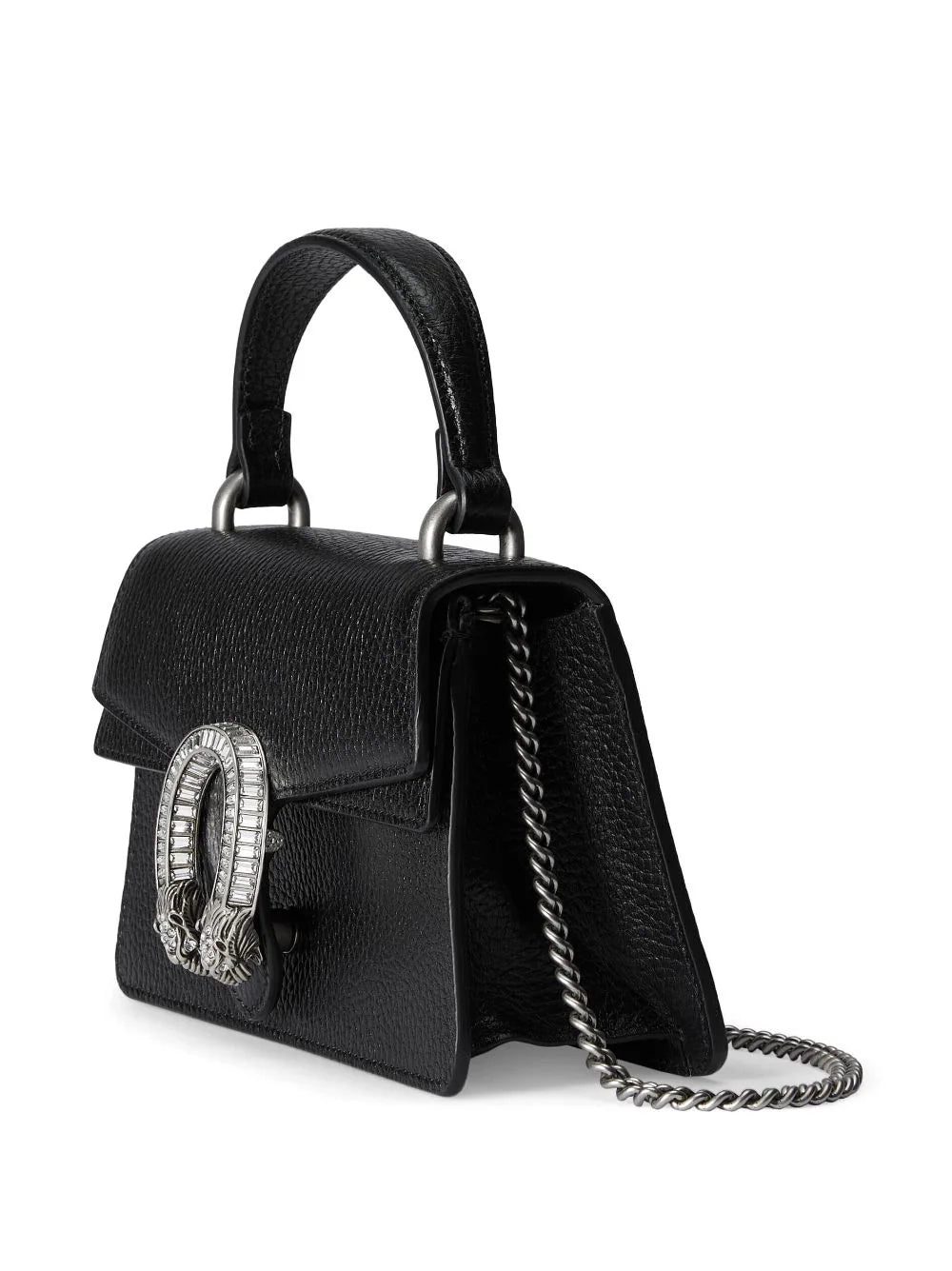 Gucci mini Dionysus Tiger-Head leather tote bag - Image 4