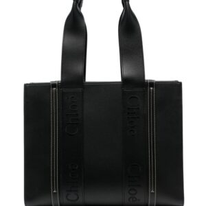 Chloé medium Woody leather tote bag