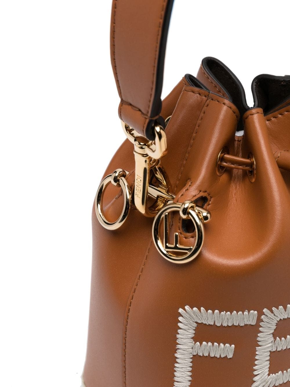 FENDI small Mon Tresor leather bucket bag - Image 4