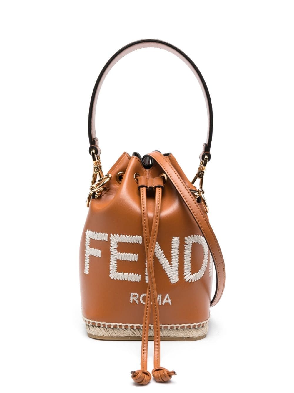 FENDI small Mon Tresor leather bucket bag