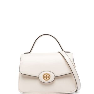 Tory Burch Robinson Spazzolato leather shoulder bag