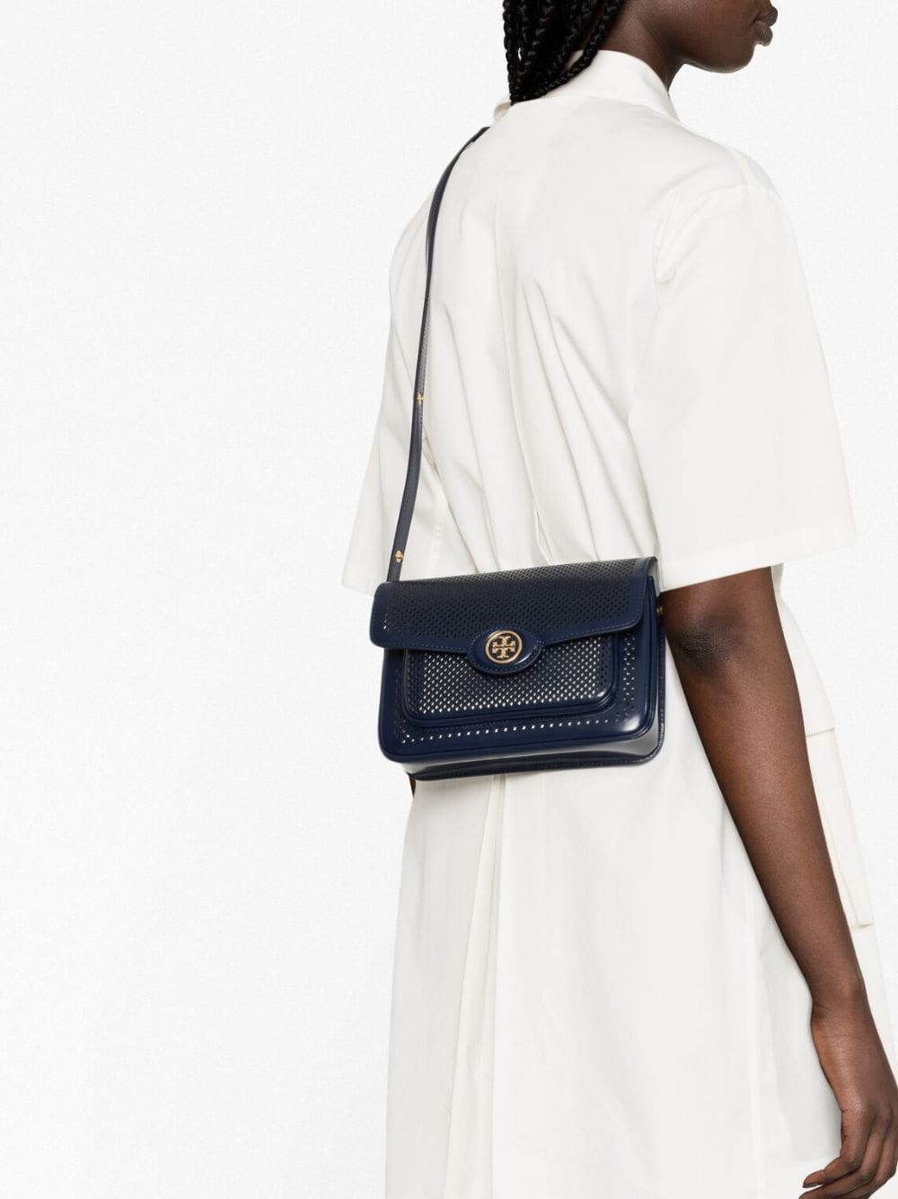 Tory Burch small Robinson perforated shoulder bag - Image 2