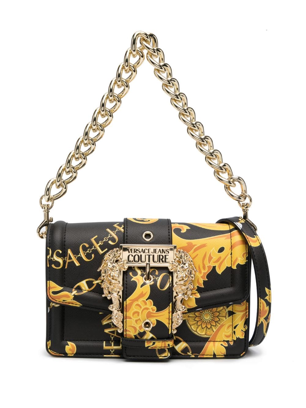 Versace Jeans Couture Chain Couture faux-leather crossbody bag
