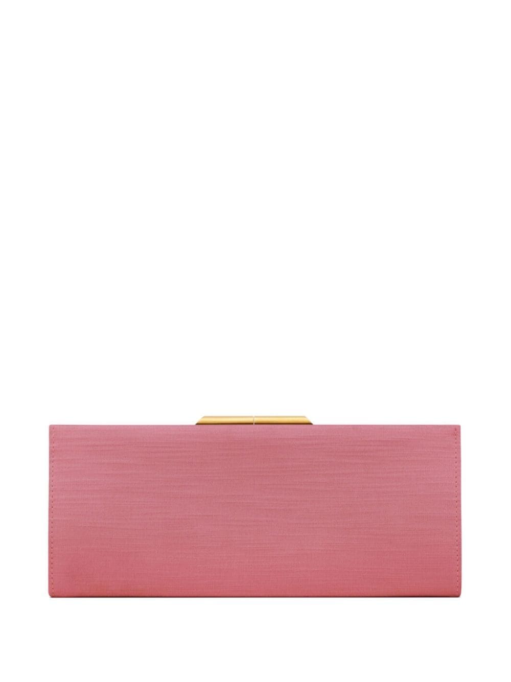 Saint Laurent small Midnight satin clutch - Image 2