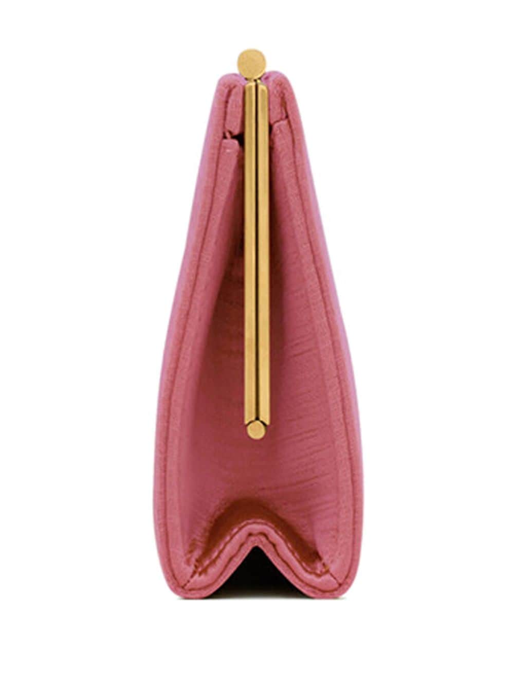 Saint Laurent small Midnight satin clutch - Image 4