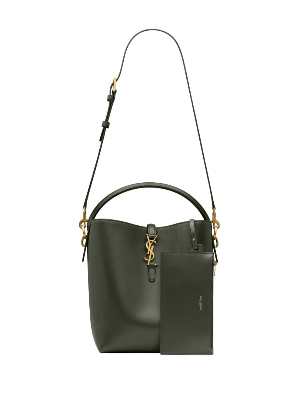 Saint Laurent Catherin logo-plaque leather bag - Image 5