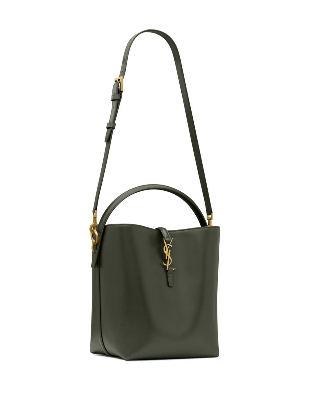 Saint Laurent Catherin logo-plaque leather bag - Image 3