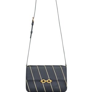Saint Laurent Le Maillon striped shoulder bag