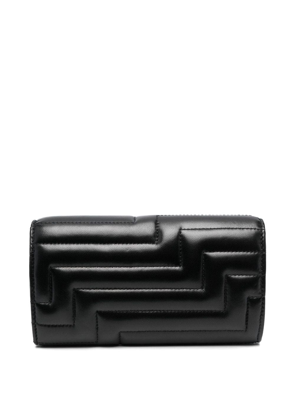 Jimmy Choo logo-plaque quilted shoulder bag - Image 3