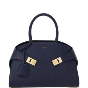 Ferragamo Hug leather tote bag