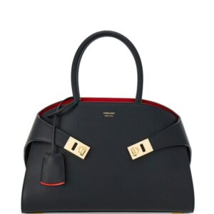 Ferragamo small Hug leather tote bag