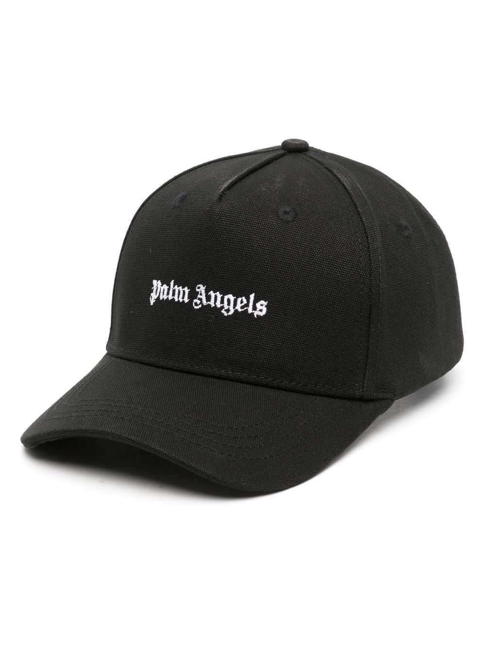 Palm Angels logo-embroidered cotton-canvas baseball cap