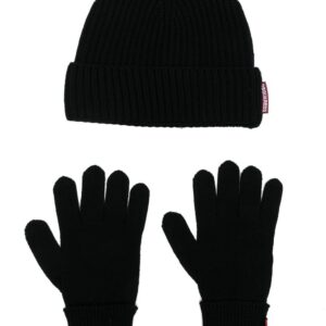 DSQUARED2 set-of-two wool beanie