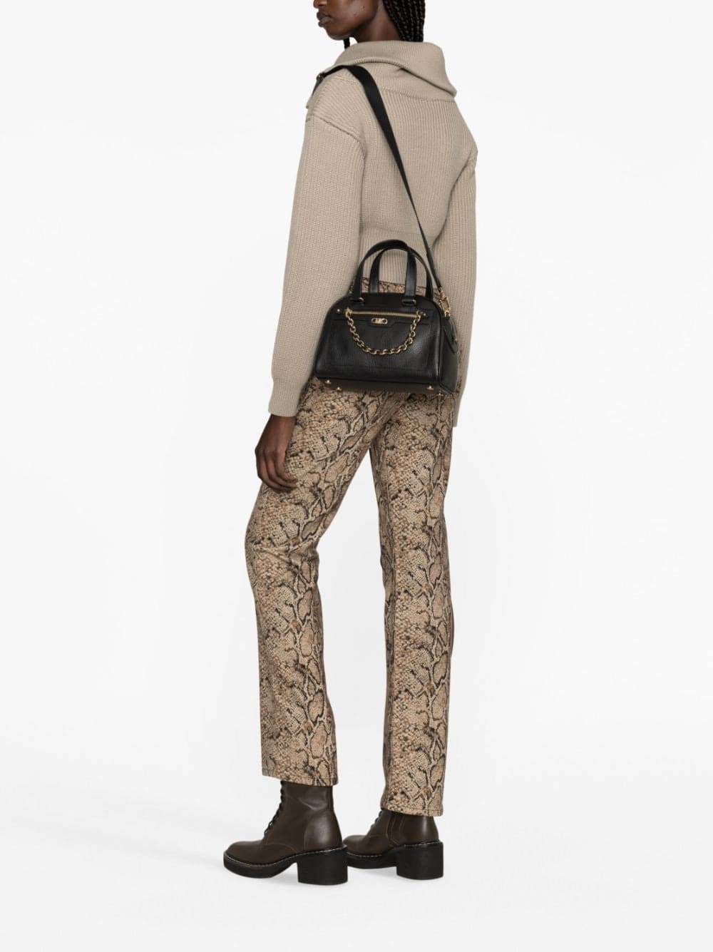 Michael Michael Kors small Williamsburg leather satchel - Image 2