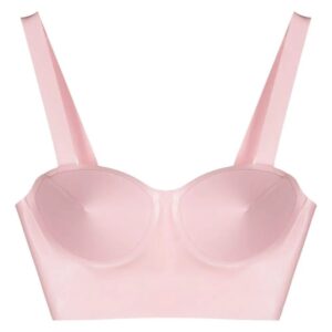 Maison Margiela  latex balconette bra