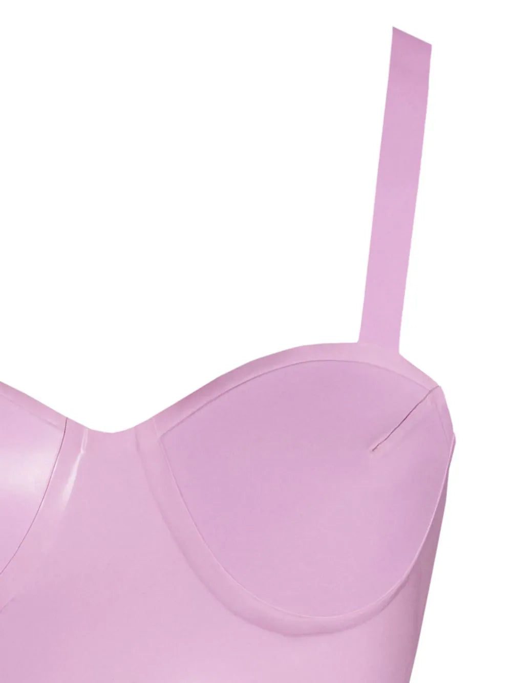 Maison Margiela latex balconette bra - Image 2