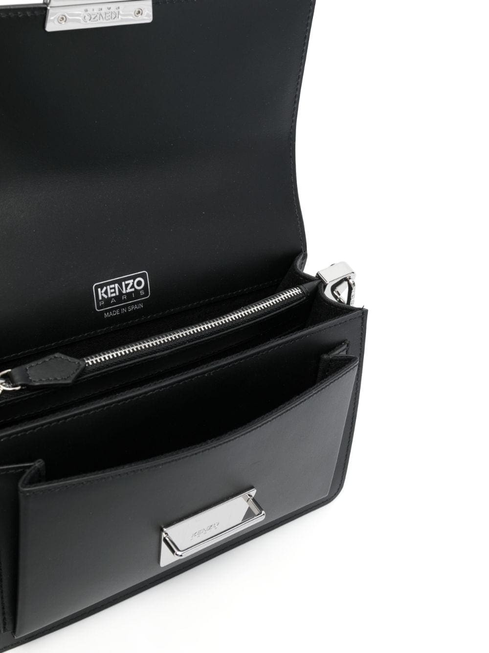 Kenzo logo-debossed leather tote bag - Image 5