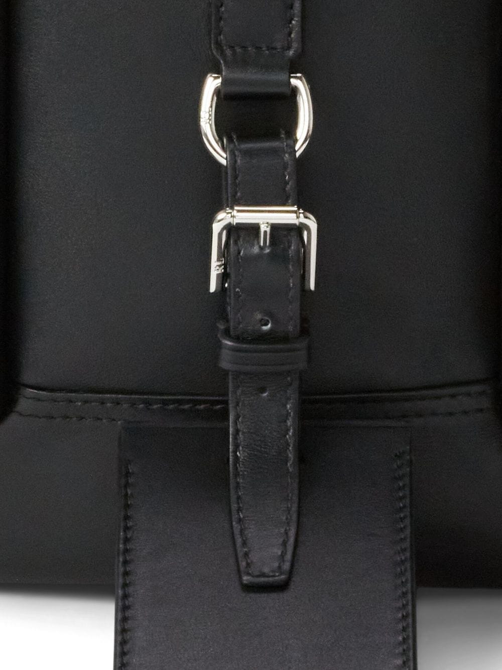 Ralph Lauren Purple Label medium foldover-top leather backpack - Image 5