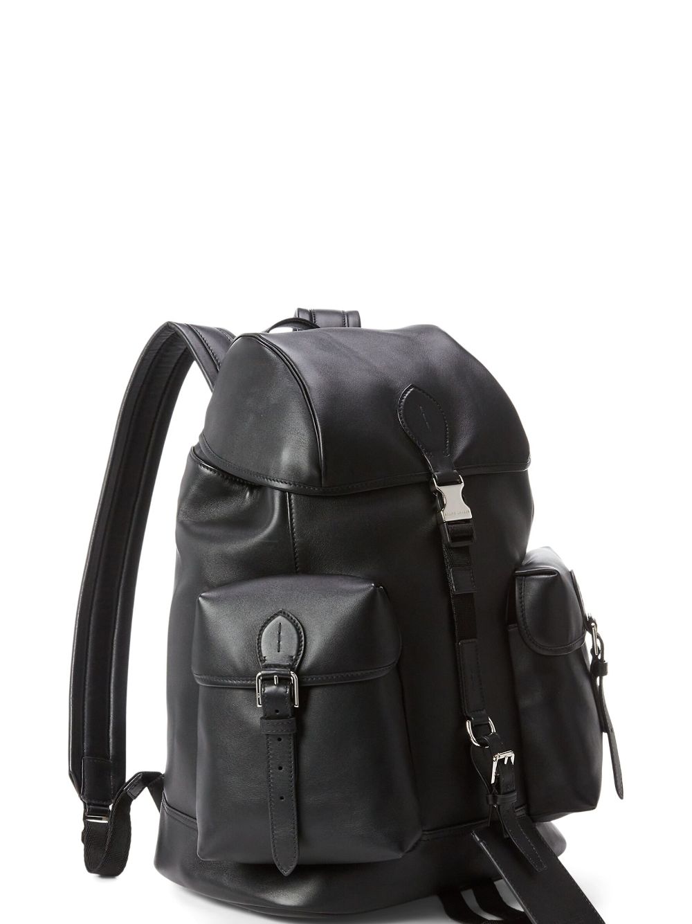 Ralph Lauren Purple Label medium foldover-top leather backpack - Image 4