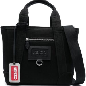 Kenzo logo-plaque tote bag