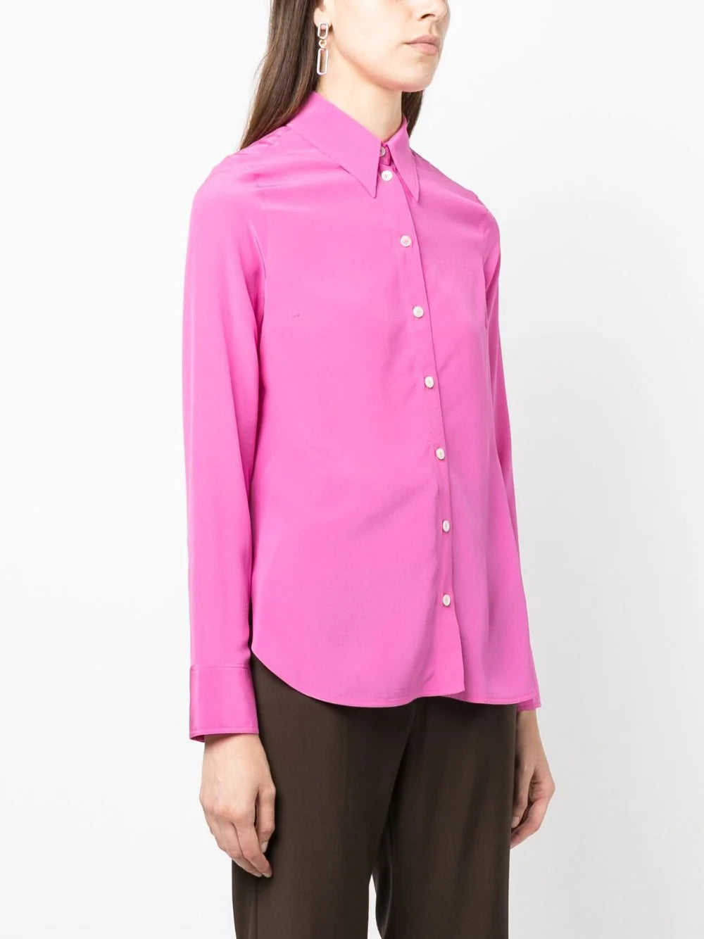 Stella McCartney long-sleeve silk shirt - Image 3