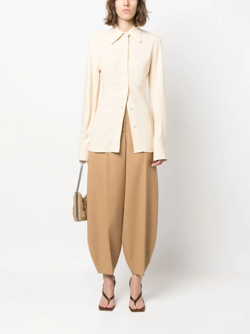 Stella McCartney pointed-collar button-up shirt - Image 2