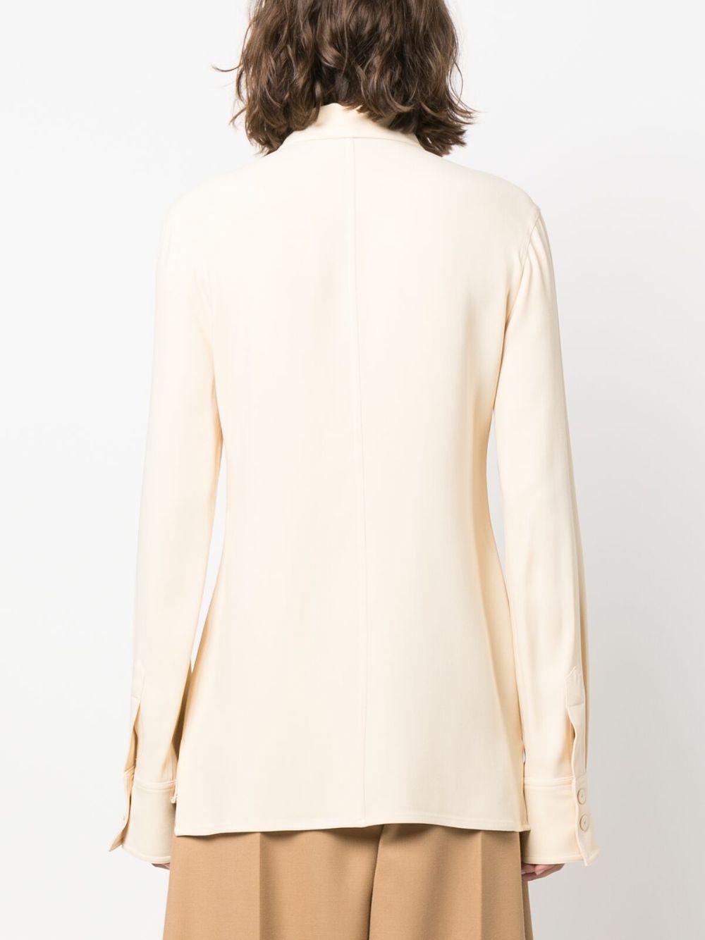 Stella McCartney pointed-collar button-up shirt - Image 4
