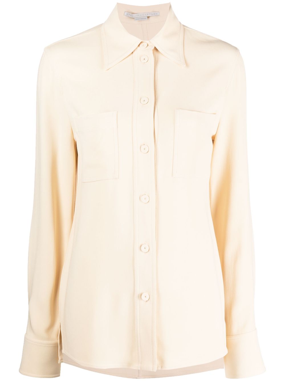 Stella McCartney pointed-collar button-up shirt