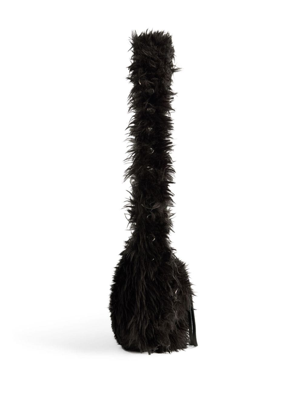 Balenciaga Le Cagole XS faux-fur shoulder bag - Image 4