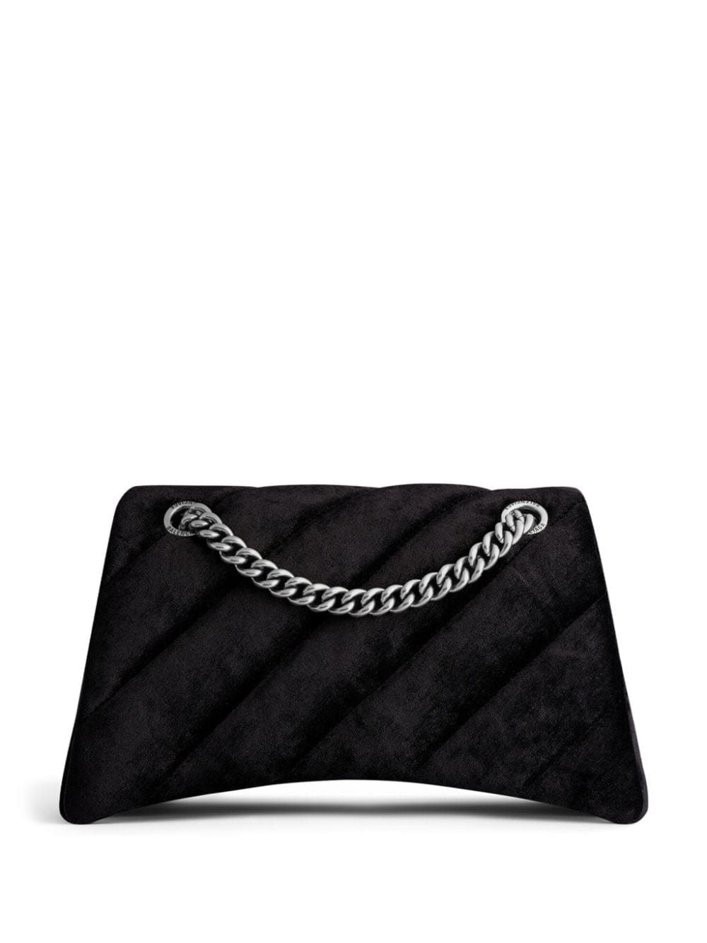 Balenciaga small Crush velvet shoulder bag - Image 2