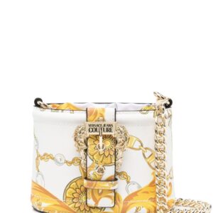 Versace Jeans Couture Chain Couture-print bucket bag