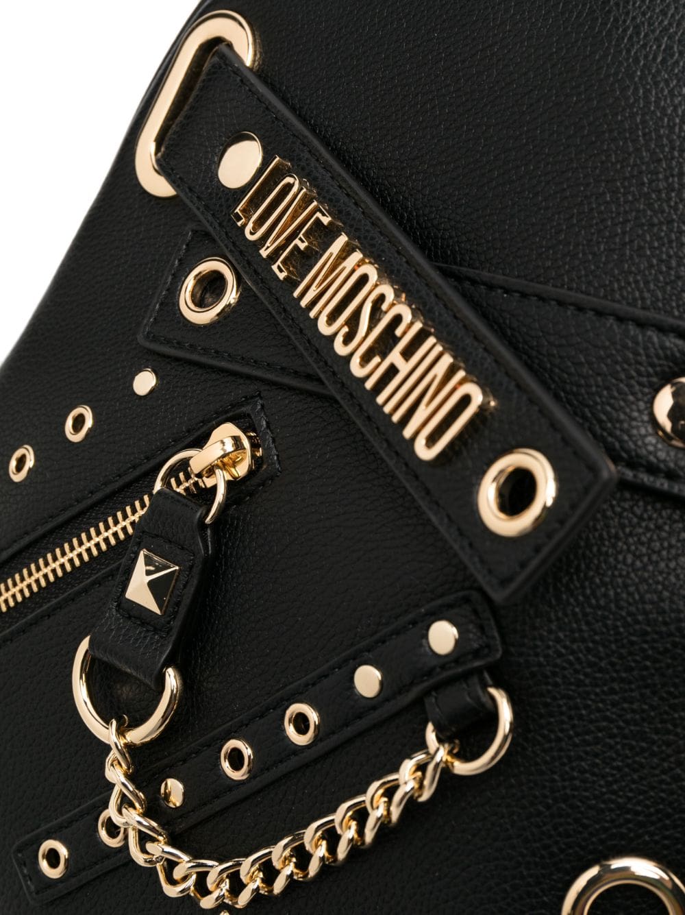 Love Moschino logo-lettering backpack - Image 5