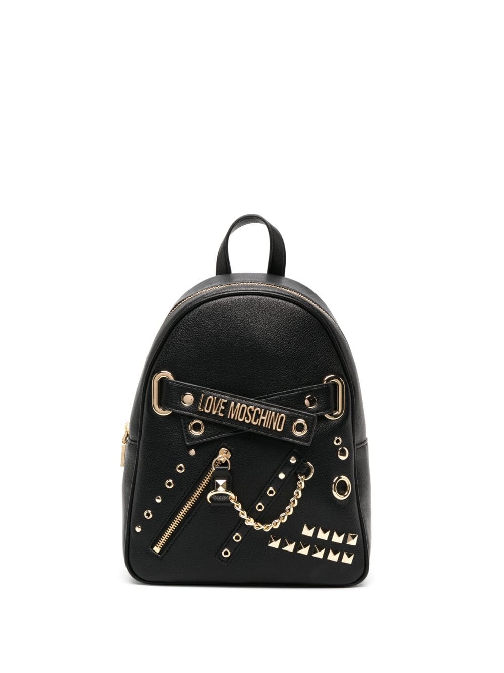 Love Moschino logo-lettering backpack