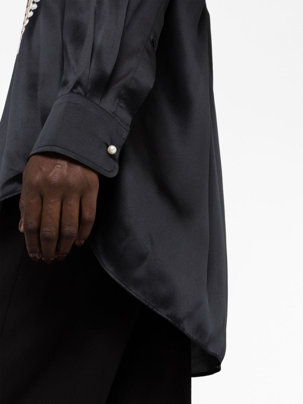 Stella McCartney pearl-print silk shirt - Image 3