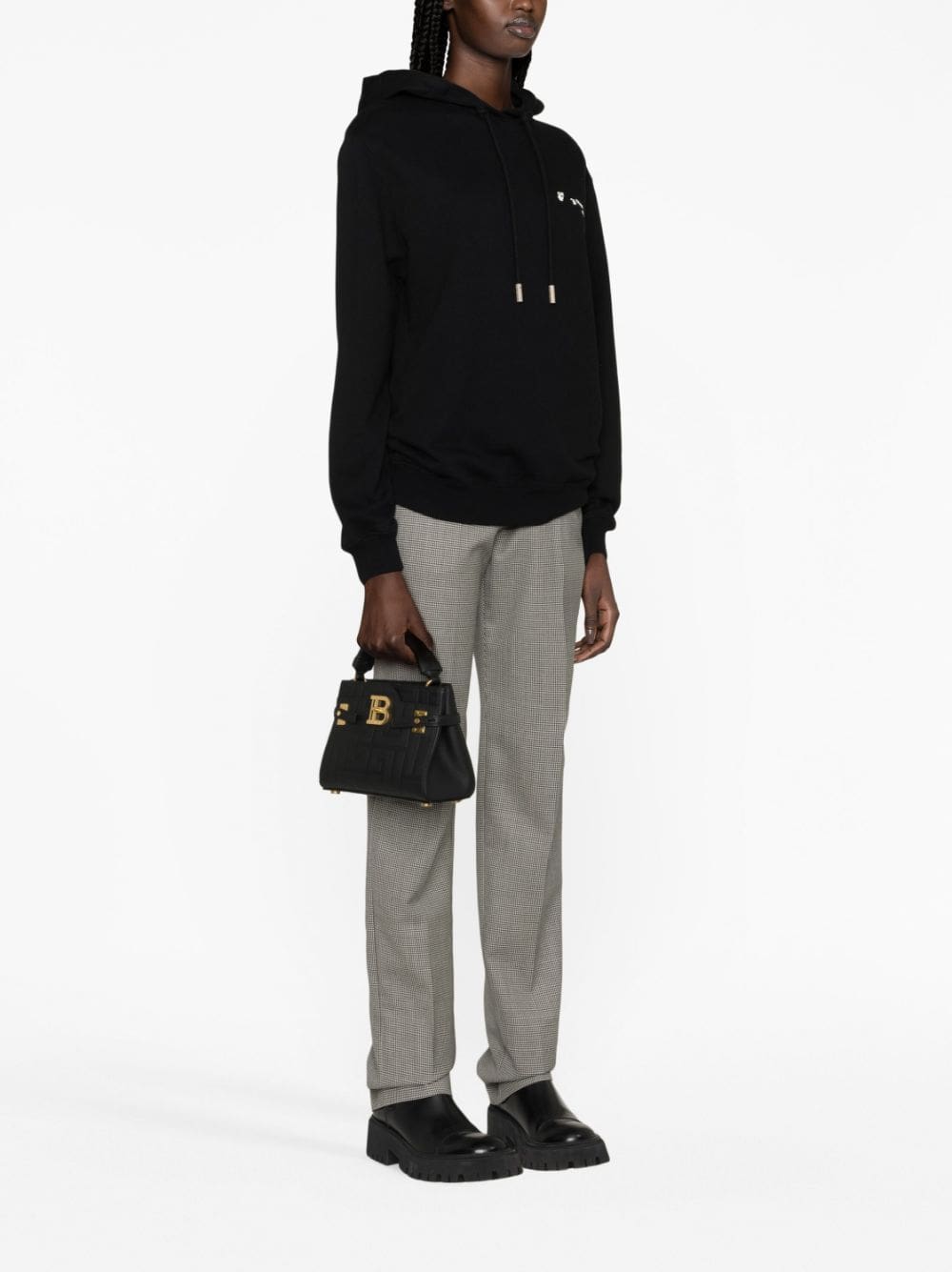 Balmain B-Buzz 22 leather tote bag - Image 2