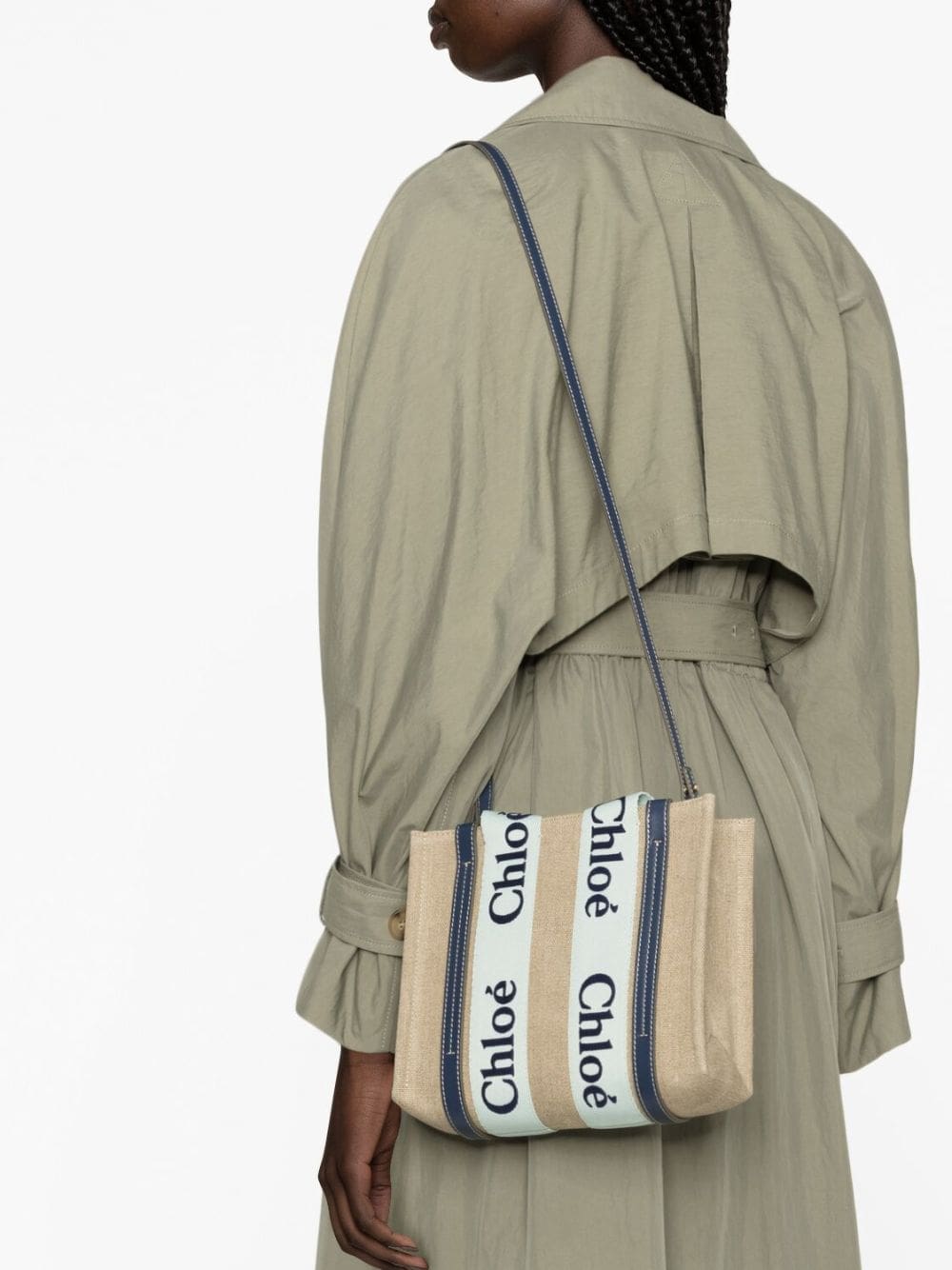 Chloé Woody logo-print tote bag - Image 3