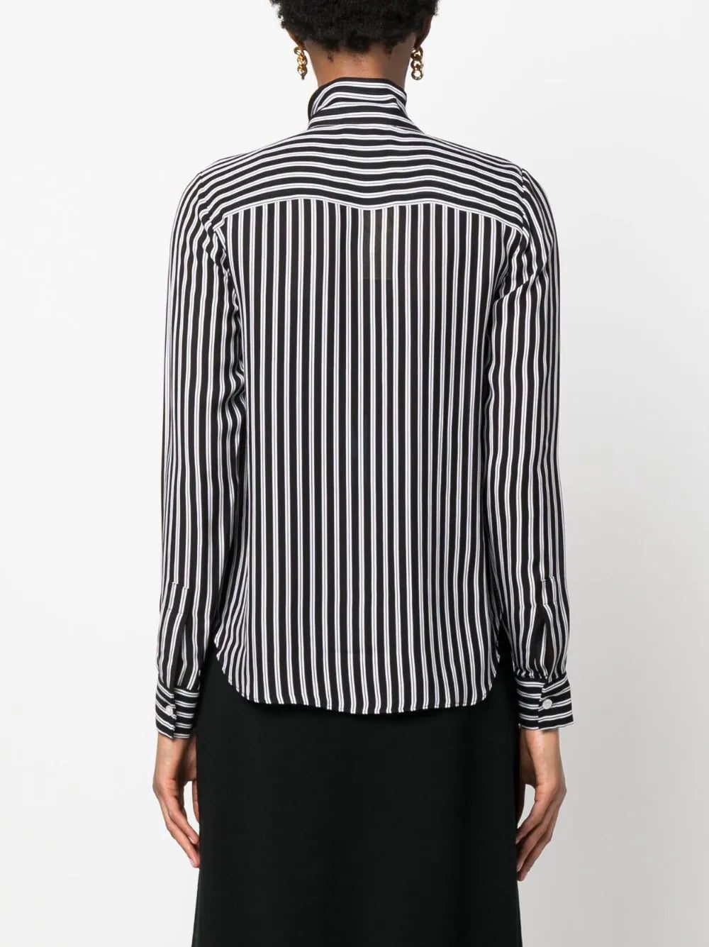 Michael Michael Kors pussy-bow collar shirt - Image 4