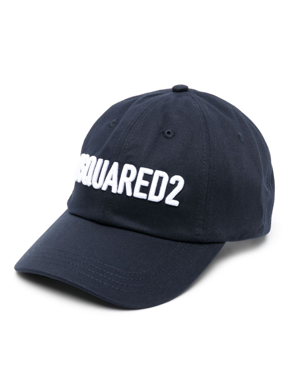 DSQUARED2 logo-embroidered cotton cap