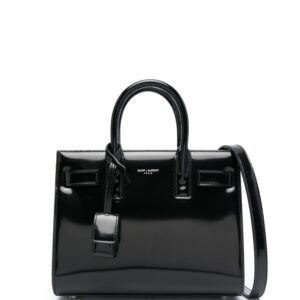 Saint Laurent Sac De Jour patent leather handbag