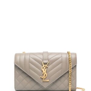 Saint Laurent Envelope small leather crossbody bag