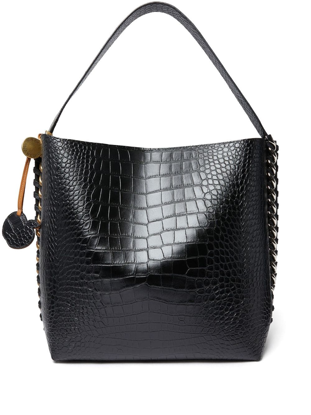 Stella McCartney embossed-crocodile effect tote bag