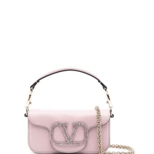 Valentino Garavani  Locò crystal-embellished shoulder bag