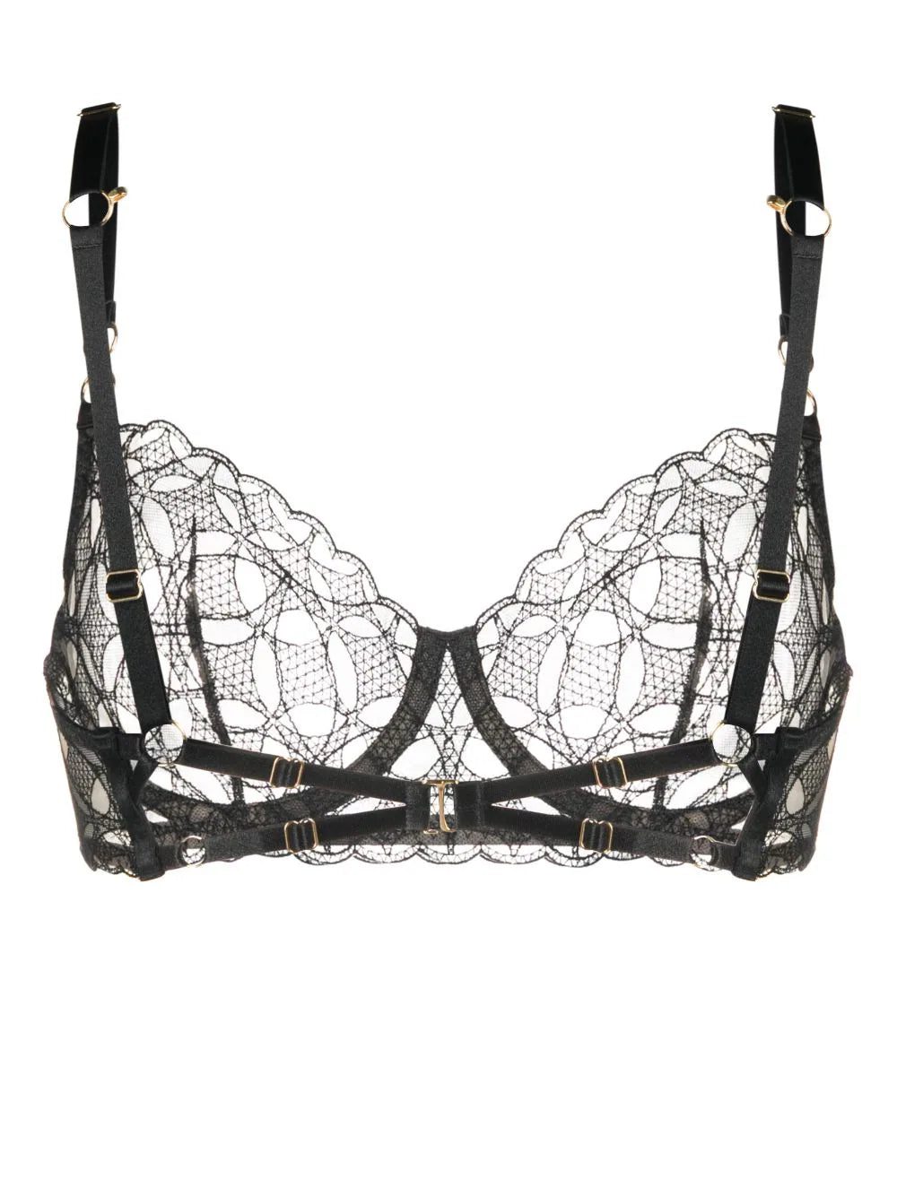 Bordelle Alta embroidered balconette bra - Image 2