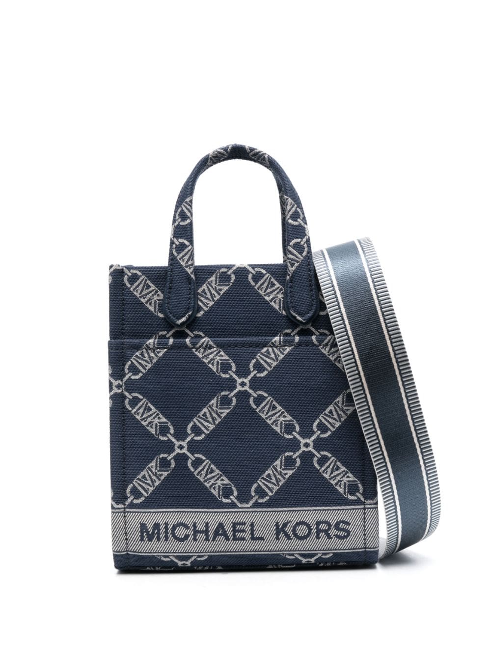 Michael Michael Kors Gigi Empire logo-jacquard crossbody bag