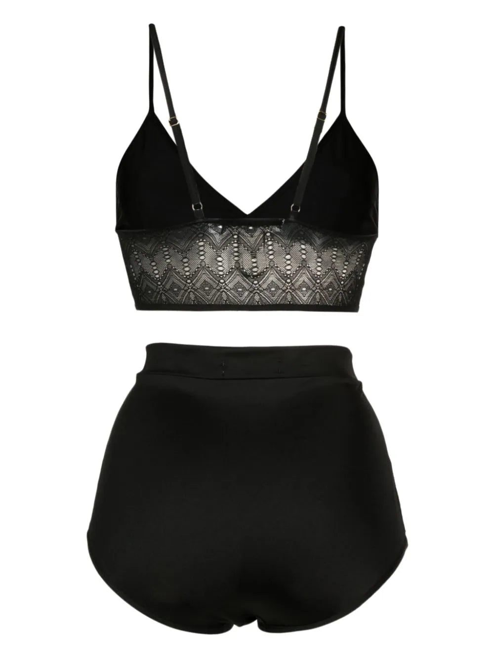 Lethicia Bronstein lace-panel lingerie set (set of two) - Image 2