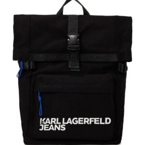Karl Lagerfeld Jeans Utility roll-top backpack