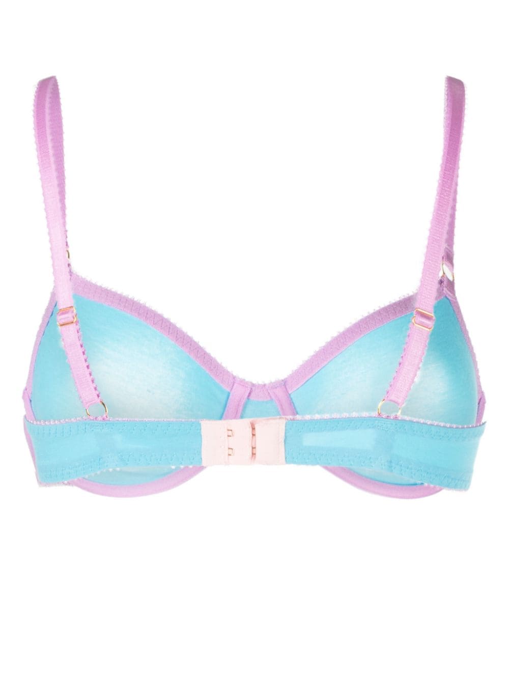 Dora Larsen Peony contrasting-trim underwire bra - Image 2