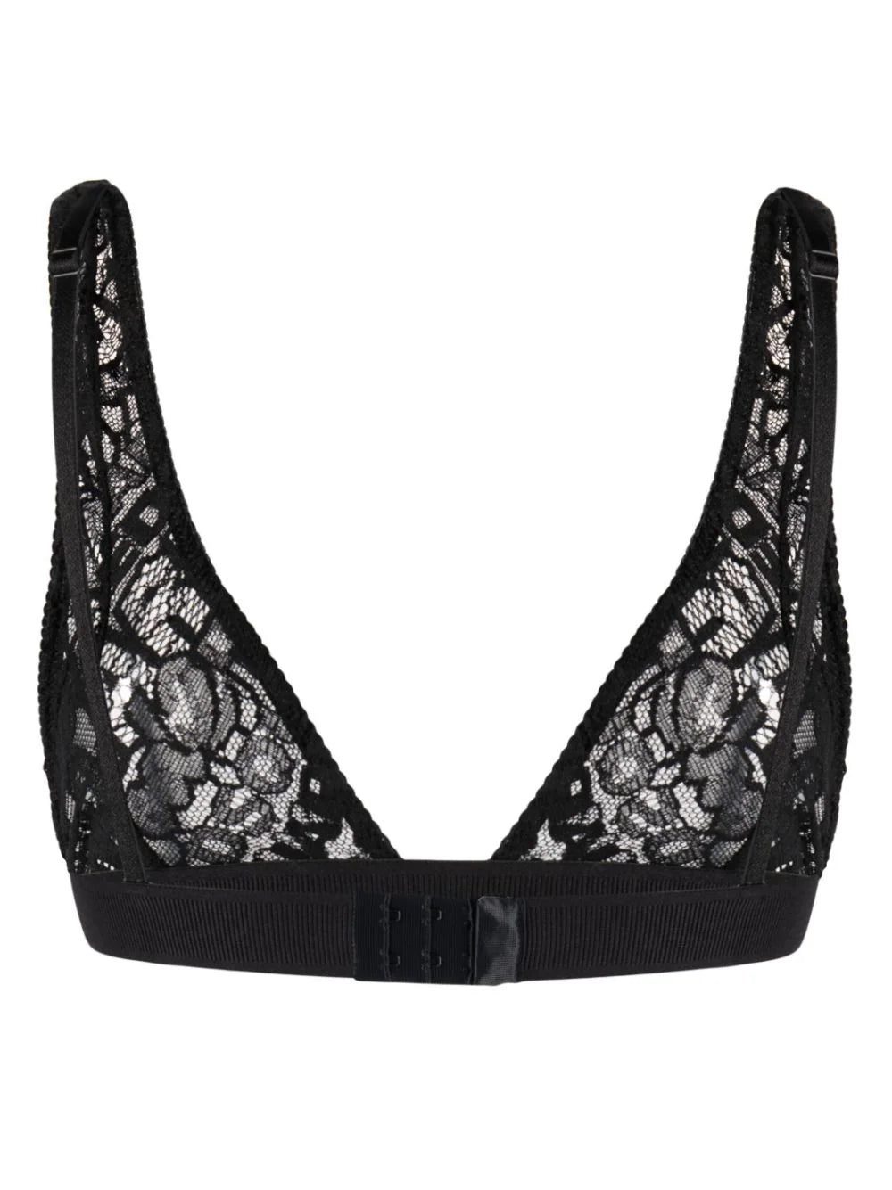DSQUARED2 logo-embroidered lace bra - Image 2
